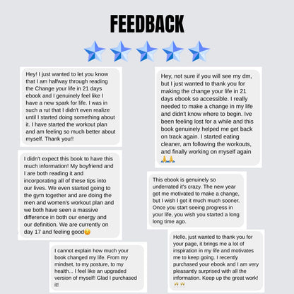 Change Your Life in 21 Days - Ebook